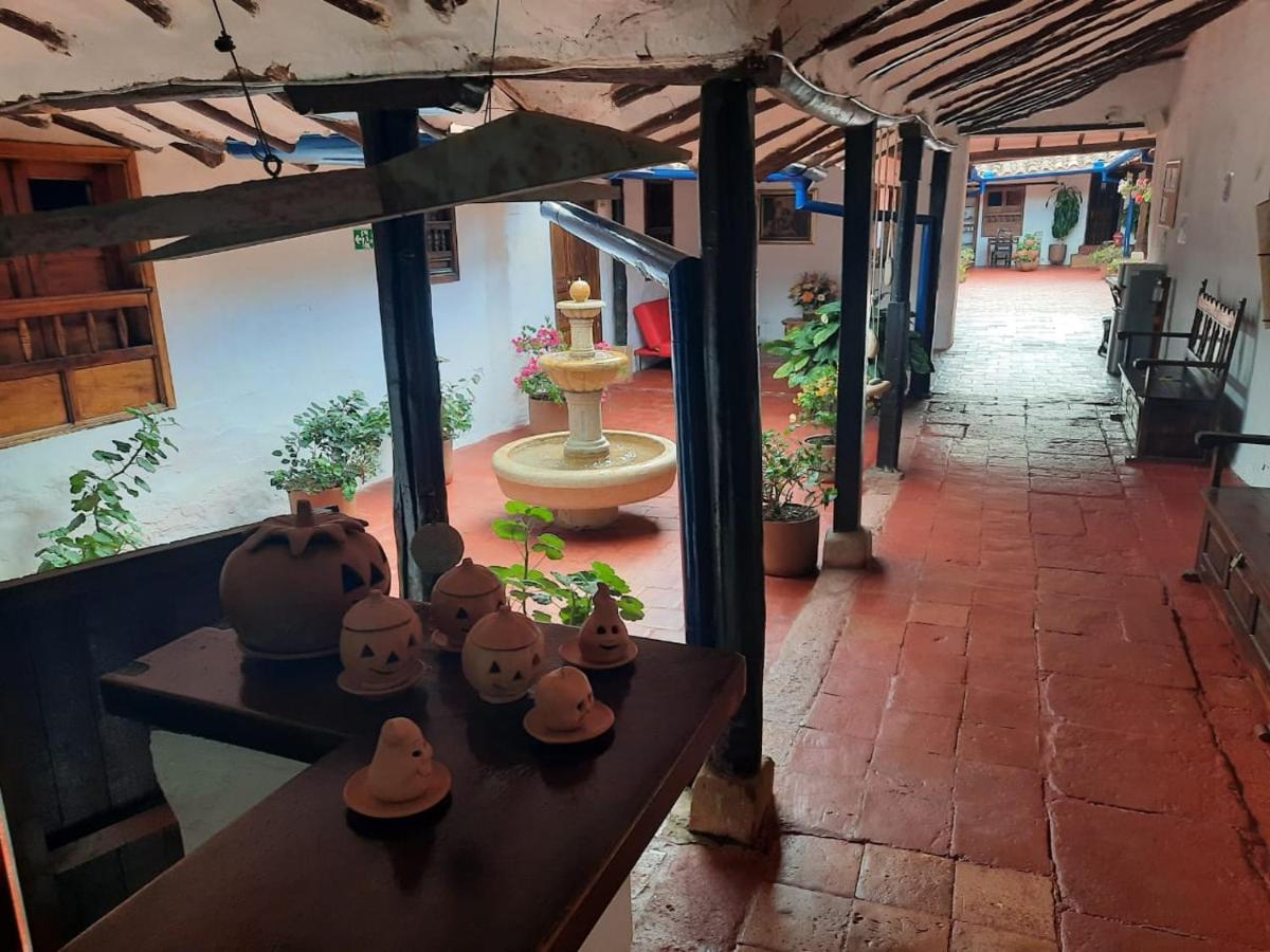 Hotel Casa Del Marquez De Bahichala Barichara Buitenkant foto