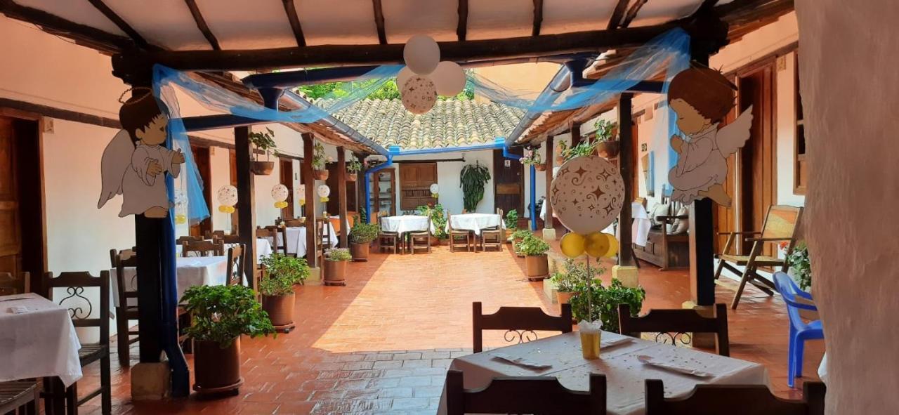 Hotel Casa Del Marquez De Bahichala Barichara Buitenkant foto