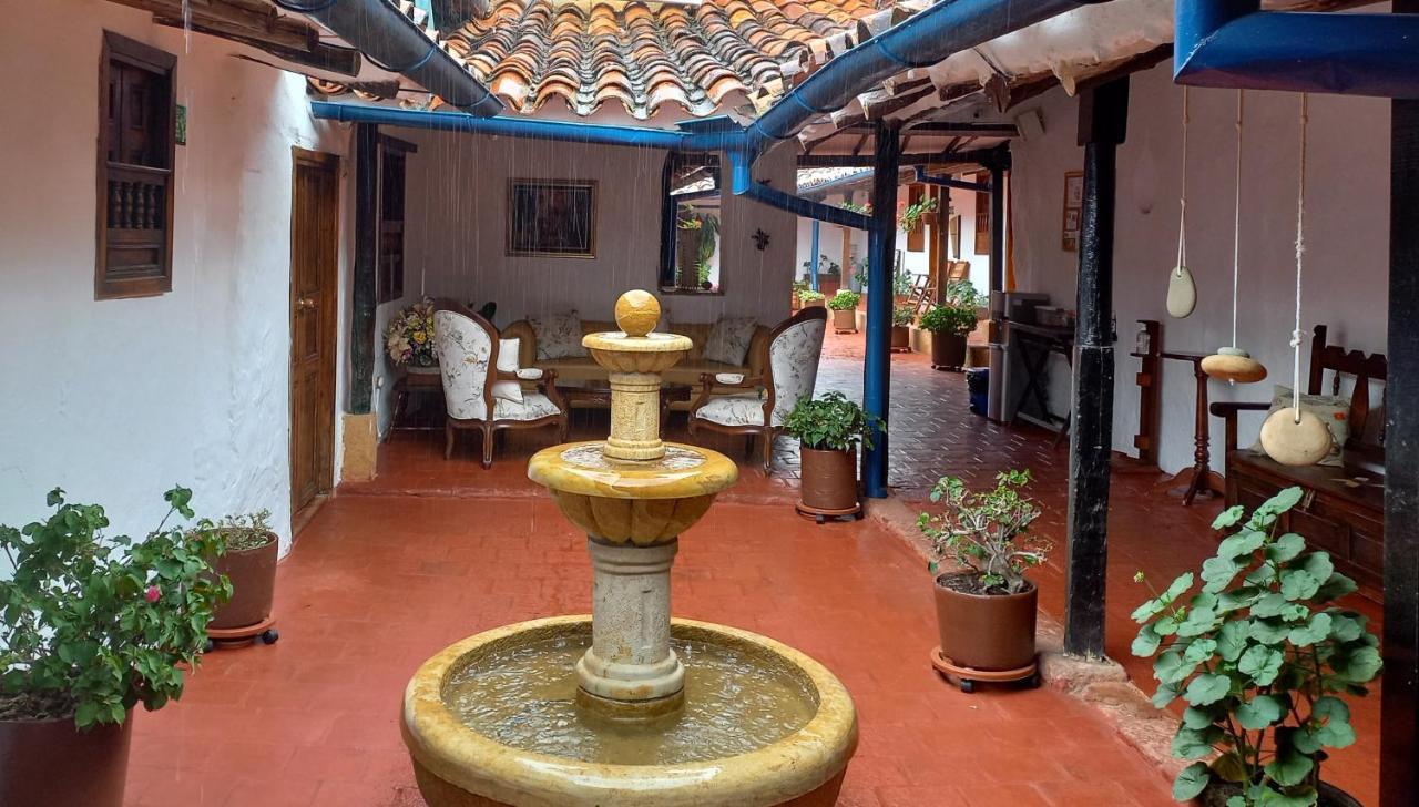 Hotel Casa Del Marquez De Bahichala Barichara Buitenkant foto