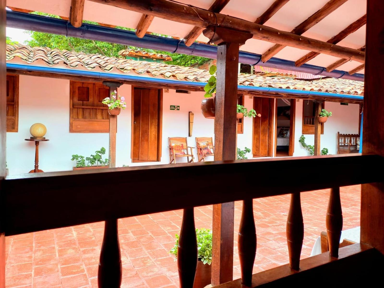 Hotel Casa Del Marquez De Bahichala Barichara Buitenkant foto