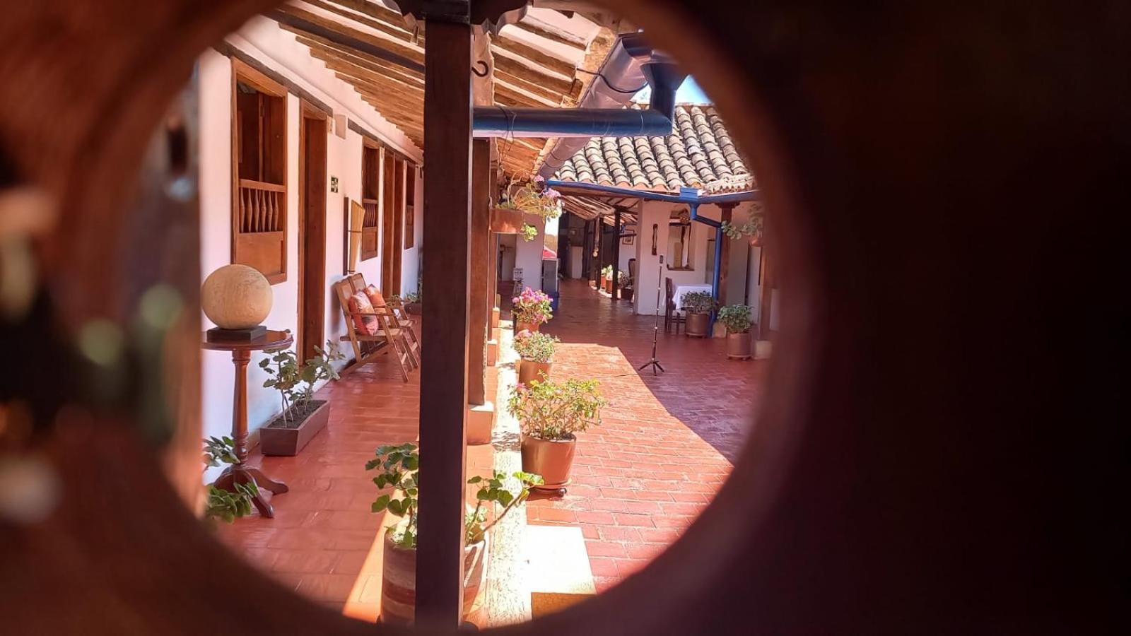 Hotel Casa Del Marquez De Bahichala Barichara Buitenkant foto