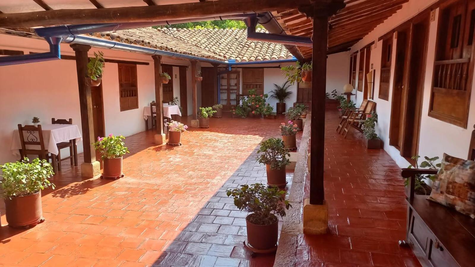 Hotel Casa Del Marquez De Bahichala Barichara Buitenkant foto