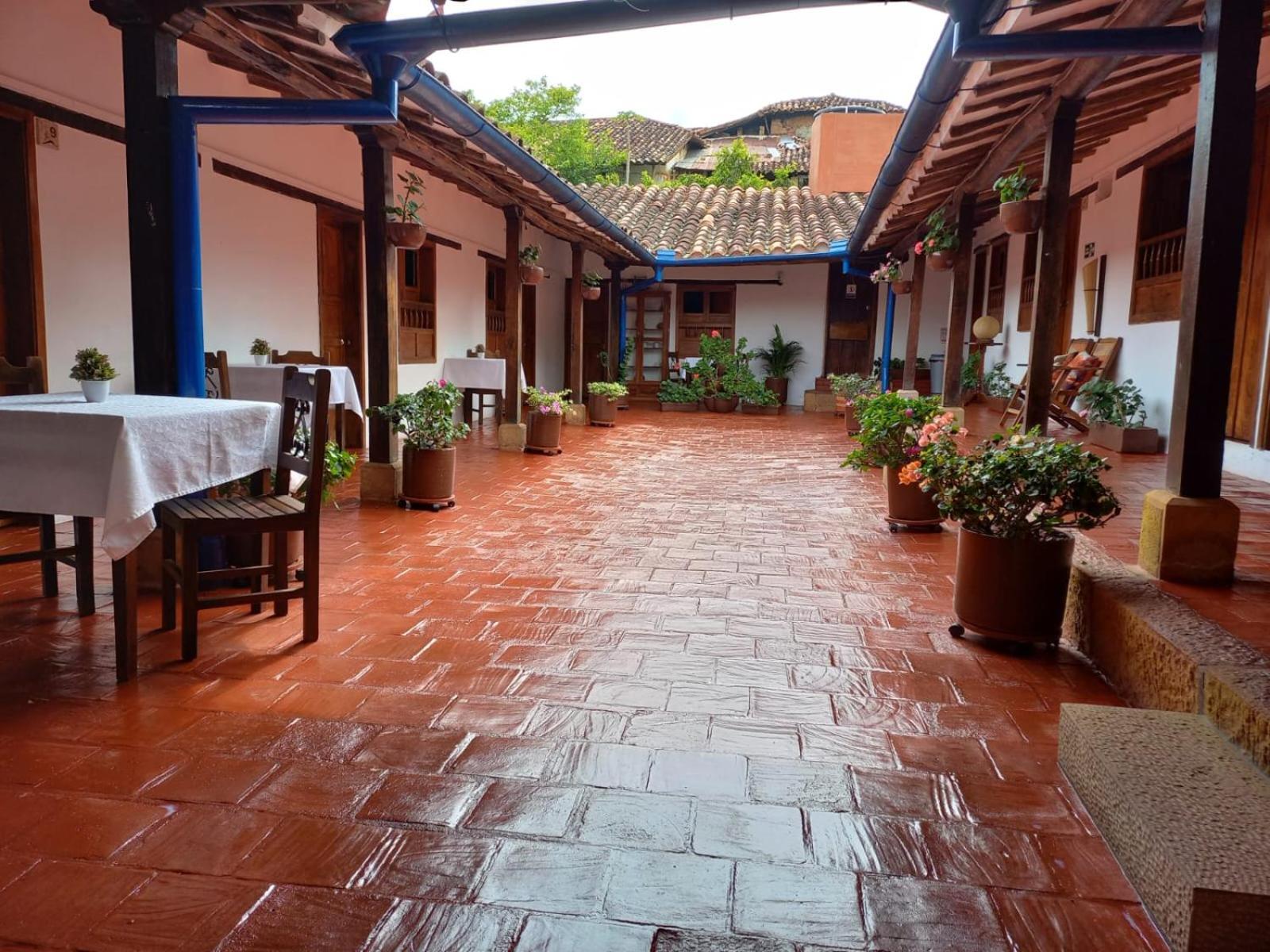 Hotel Casa Del Marquez De Bahichala Barichara Buitenkant foto