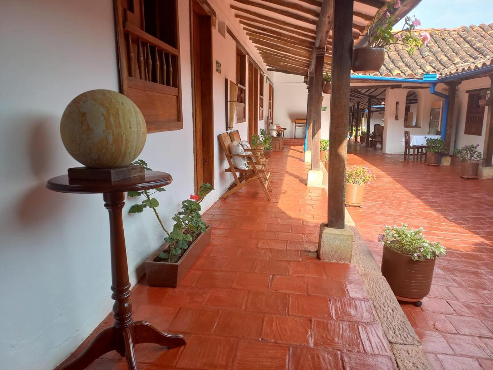 Hotel Casa Del Marquez De Bahichala Barichara Buitenkant foto