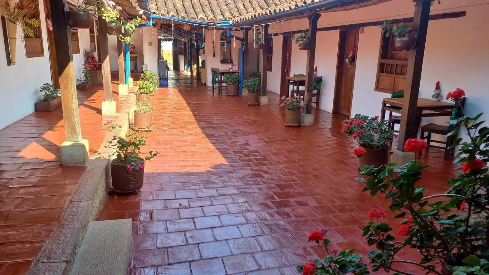 Hotel Casa Del Marquez De Bahichala Barichara Buitenkant foto