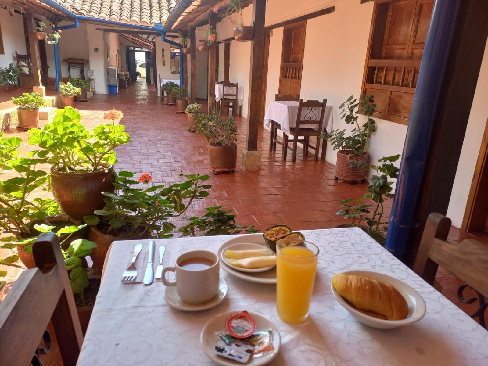 Hotel Casa Del Marquez De Bahichala Barichara Buitenkant foto