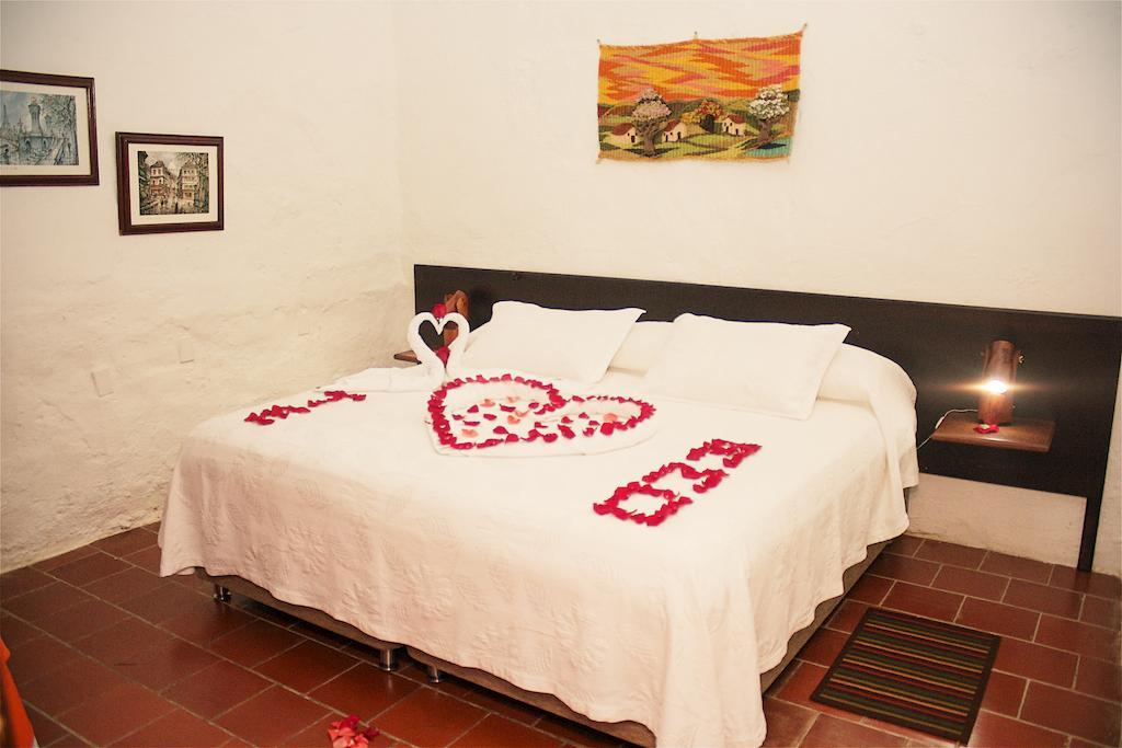 Hotel Casa Del Marquez De Bahichala Barichara Buitenkant foto