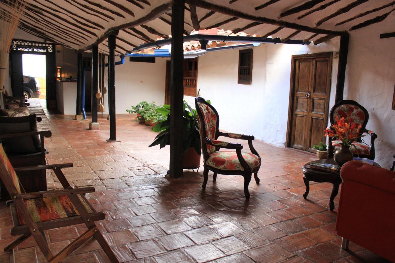 Hotel Casa Del Marquez De Bahichala Barichara Buitenkant foto