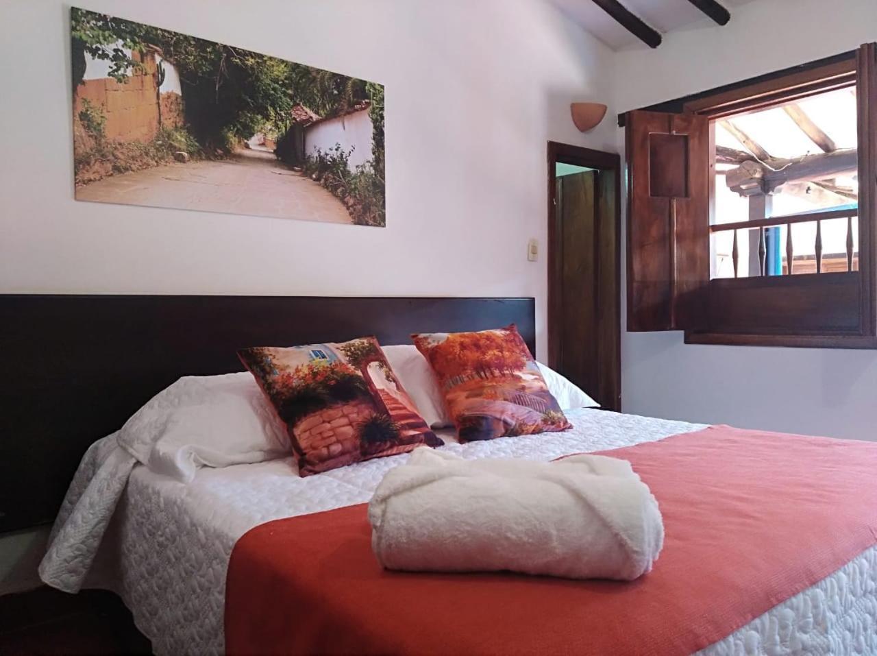 Hotel Casa Del Marquez De Bahichala Barichara Buitenkant foto