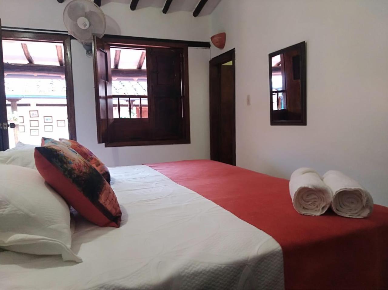 Hotel Casa Del Marquez De Bahichala Barichara Buitenkant foto