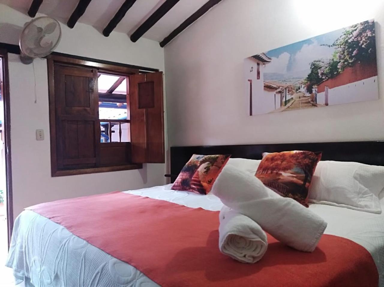 Hotel Casa Del Marquez De Bahichala Barichara Buitenkant foto